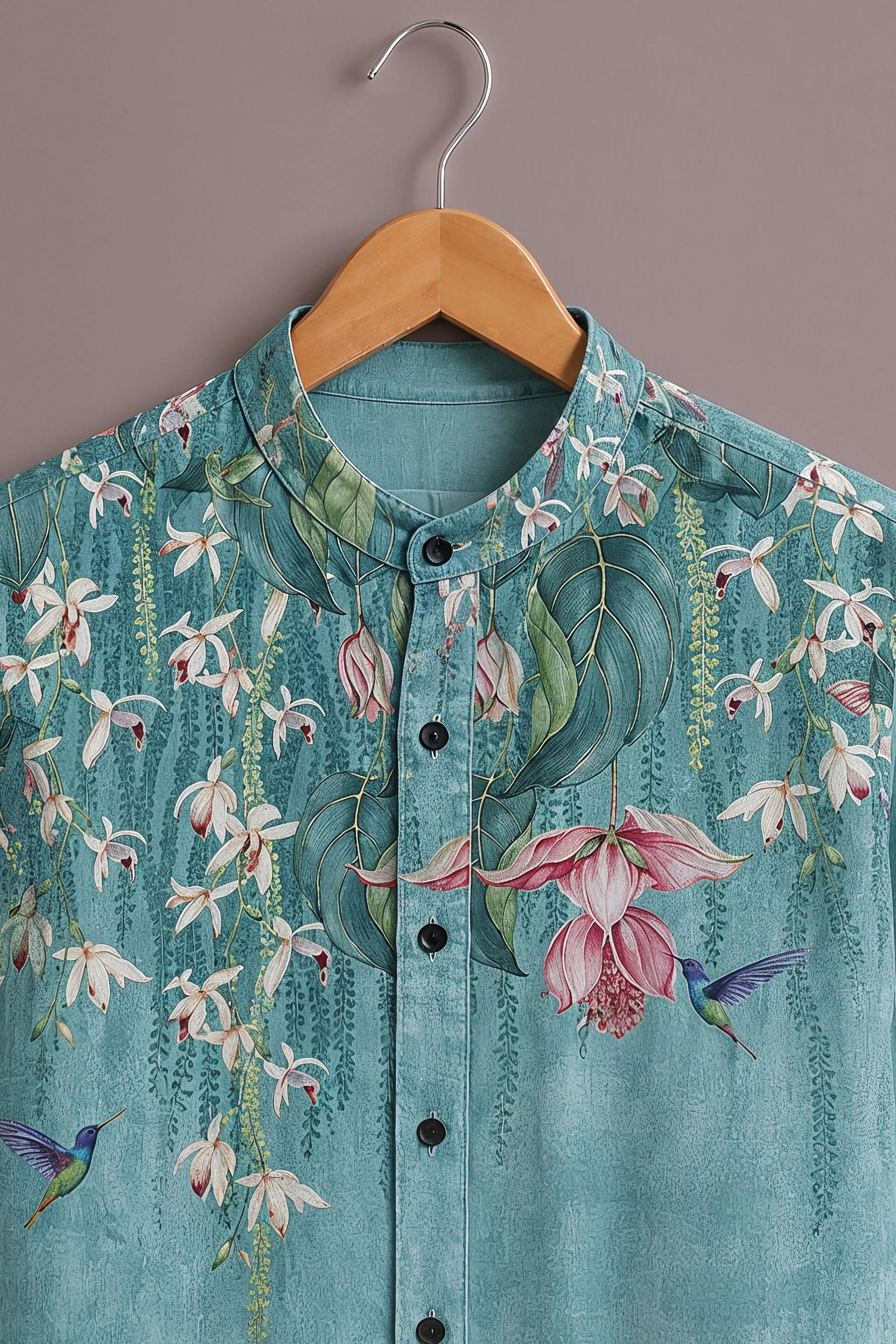 Men's Sky Blue Designer Casual Shirt