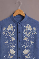 Men's Blue Royal Designer Shirt